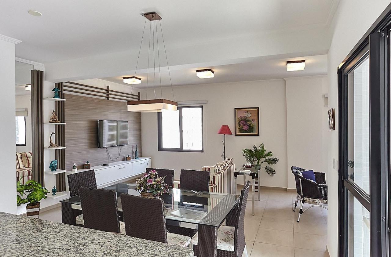 Flat Perola Do Atlantico - 3 Dormitorios Com Varanda Gourmet - Praia Das Pitangueiras Guaruja Bagian luar foto