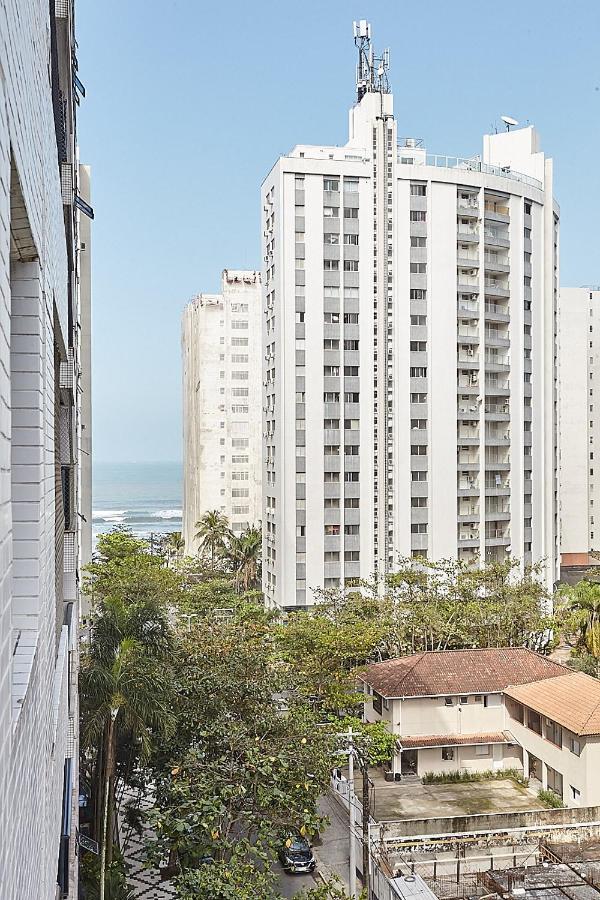Flat Perola Do Atlantico - 3 Dormitorios Com Varanda Gourmet - Praia Das Pitangueiras Guaruja Bagian luar foto
